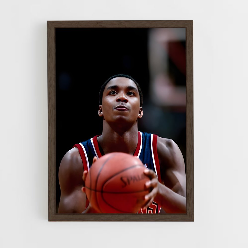 Poster Isiah thomas inonder – affiche Basketball (vue 5)